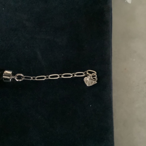 Swarovski double knot cable bracelet, 6.5 inch with 1 inch extender - Picture 2 of 3